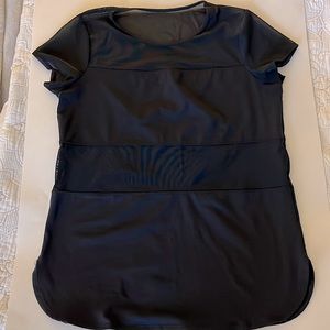 Womans Fabletics sheer workout too. Size small.